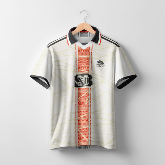 Showtime Flag Beige Polo Top